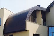 Copper Roof Shingles and Ashphalt
